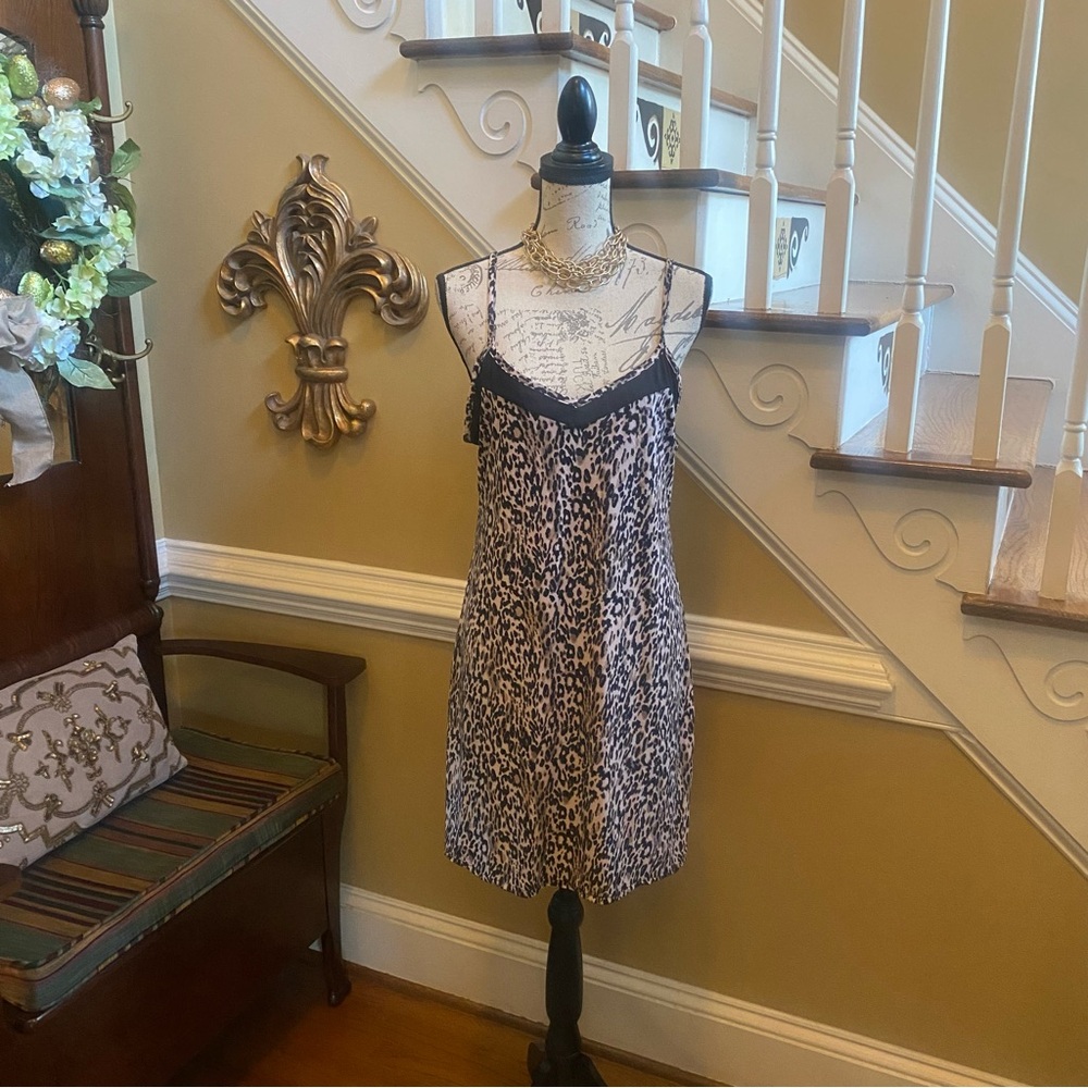 Marilyn Monroe leopard chemise nightgown